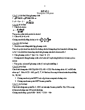 40 Đề thi học sinh giỏi Toán 9
